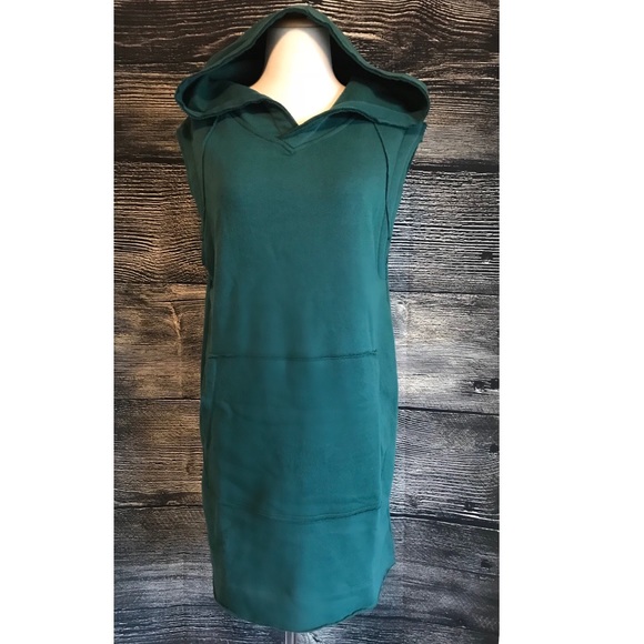 Urban Outfitters Dresses | Urban Outfitters Hoodie Dress Small Green Bdg | Color: Green | Size: S | Bexcan's Closet